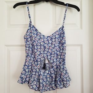 FINAL PRICE: Charms Fashion Pemplum Tank -NWT